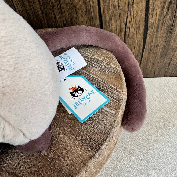 Jellycat Iris Siamese Cat Jellycat Cat FAST SHIP NEW Retired - Picture 4 of 9